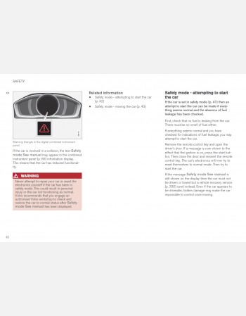 volvo v60 2018 owners manual lhd&rhd